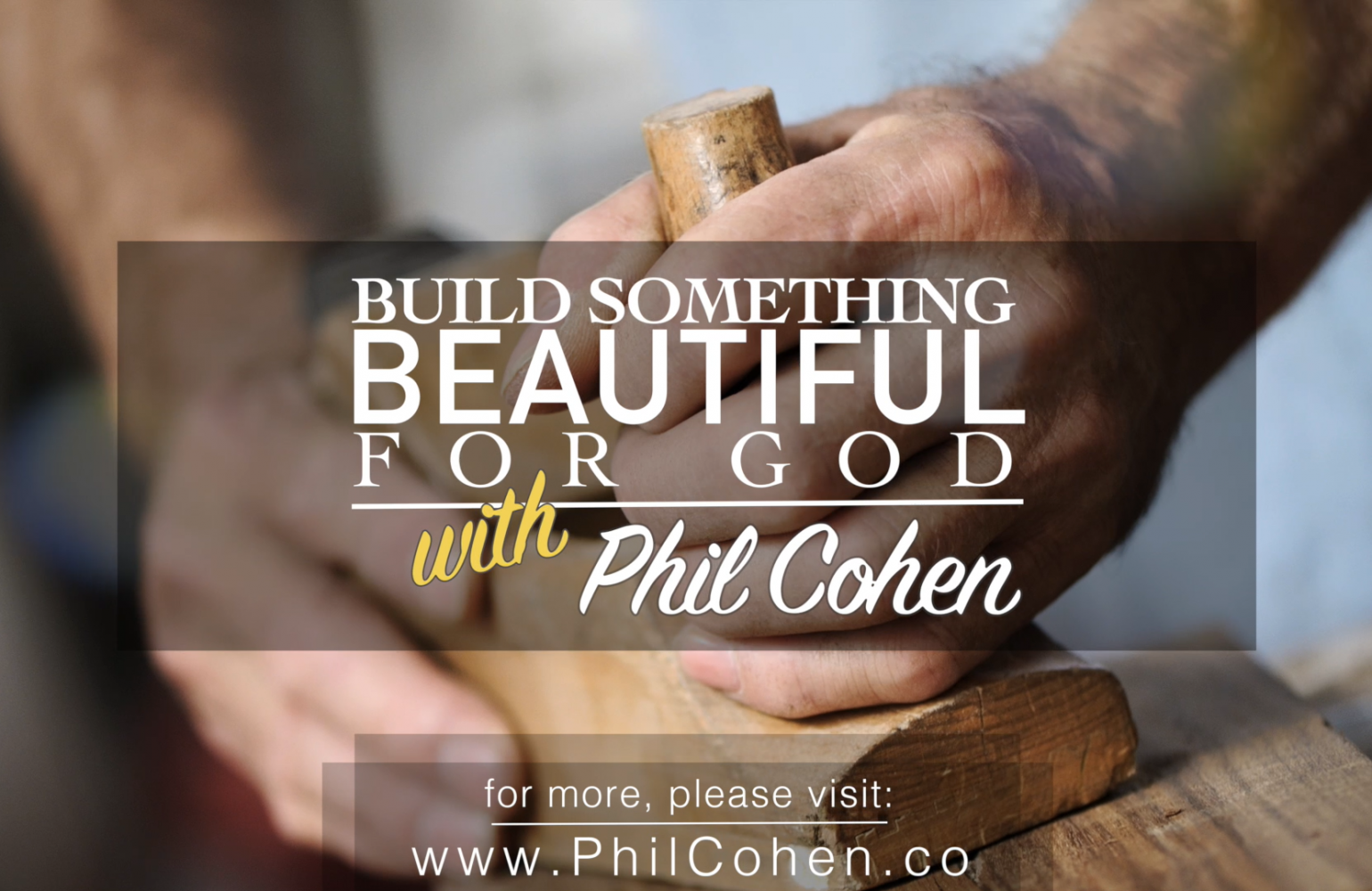 01 Intro – Build Something Beautiful for God